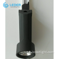 LEDER Luminaire sur rail LED noir innovant 30W pour l&#39;intérieur